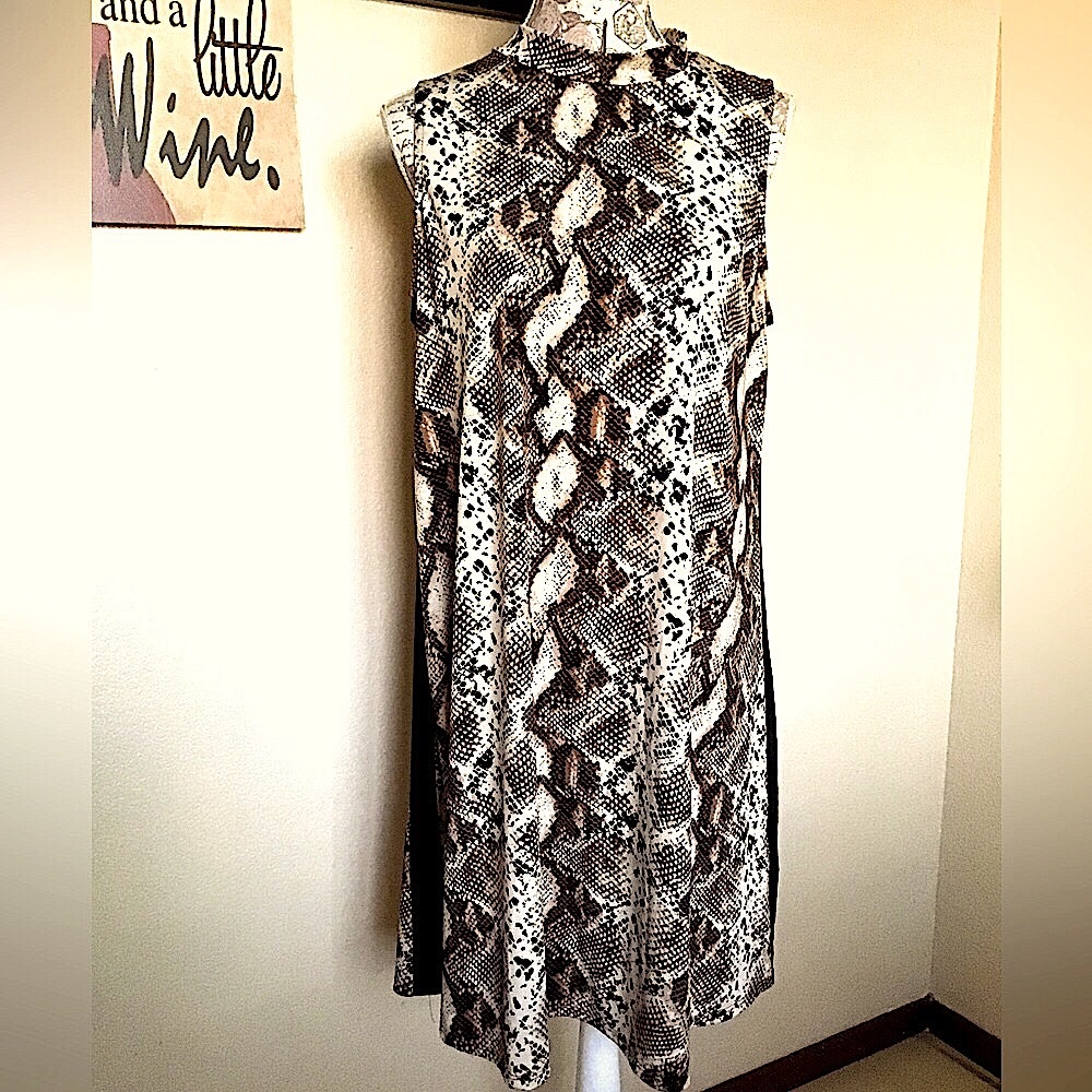 NWT Nik & Nash Snake Print Dress